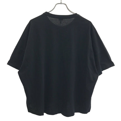 Loewe Anagram Embroidery Wide T-Shirt Black — view 2