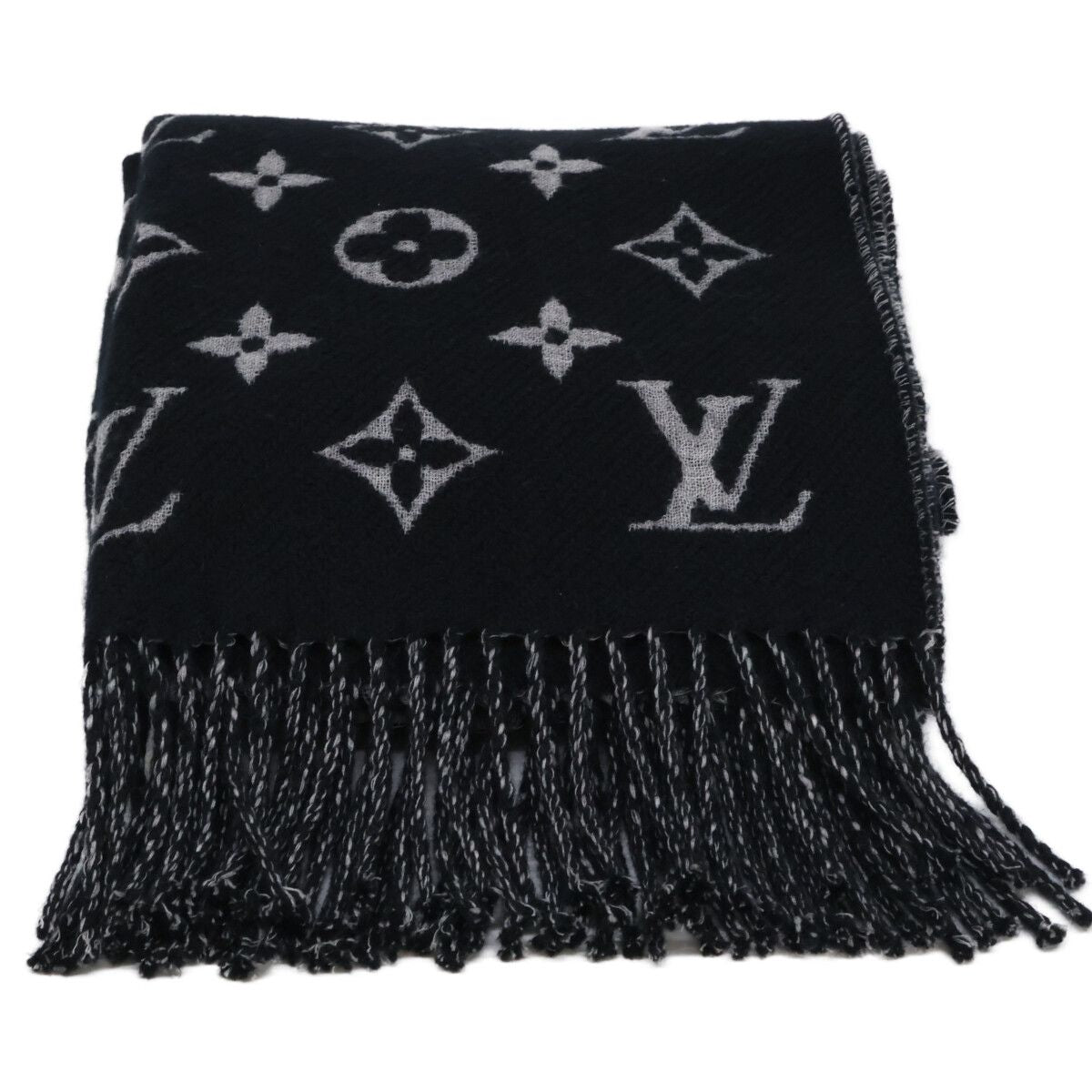 Louis Vuitton Echarpe Polkagram Wool Cashmere