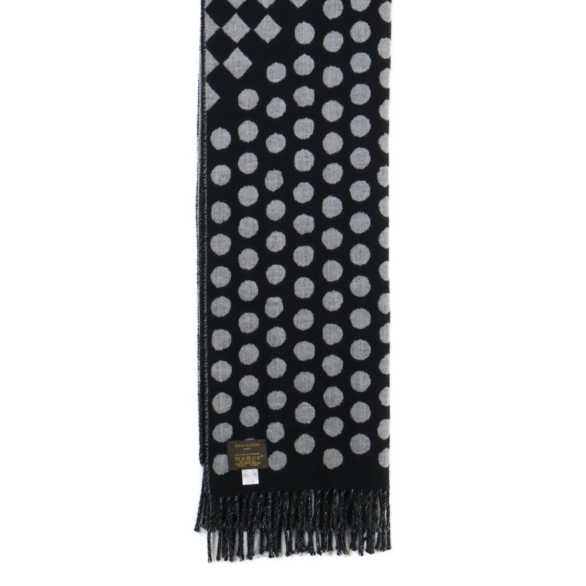 Louis Vuitton Echarpe Polkagram Wool Cashmere — view 5