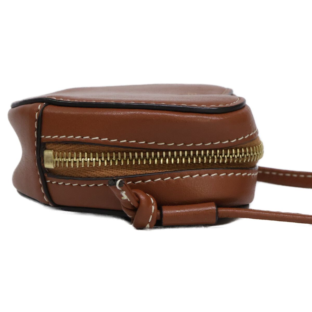 Celine Micro Leather Heart Mini Cross Belt — view 3