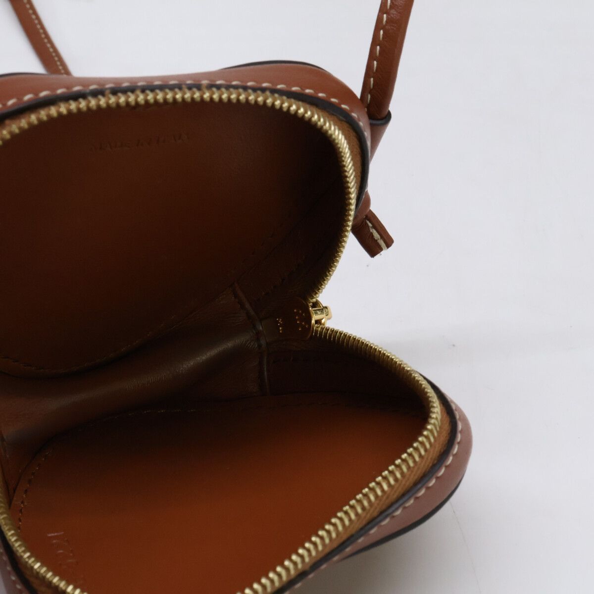 Celine Micro Leather Heart Mini Cross Belt — view 6
