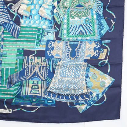 Hermes Voyage en Etoffes a Journey Through the World's Fabrics Silk Carre 90 — view 5