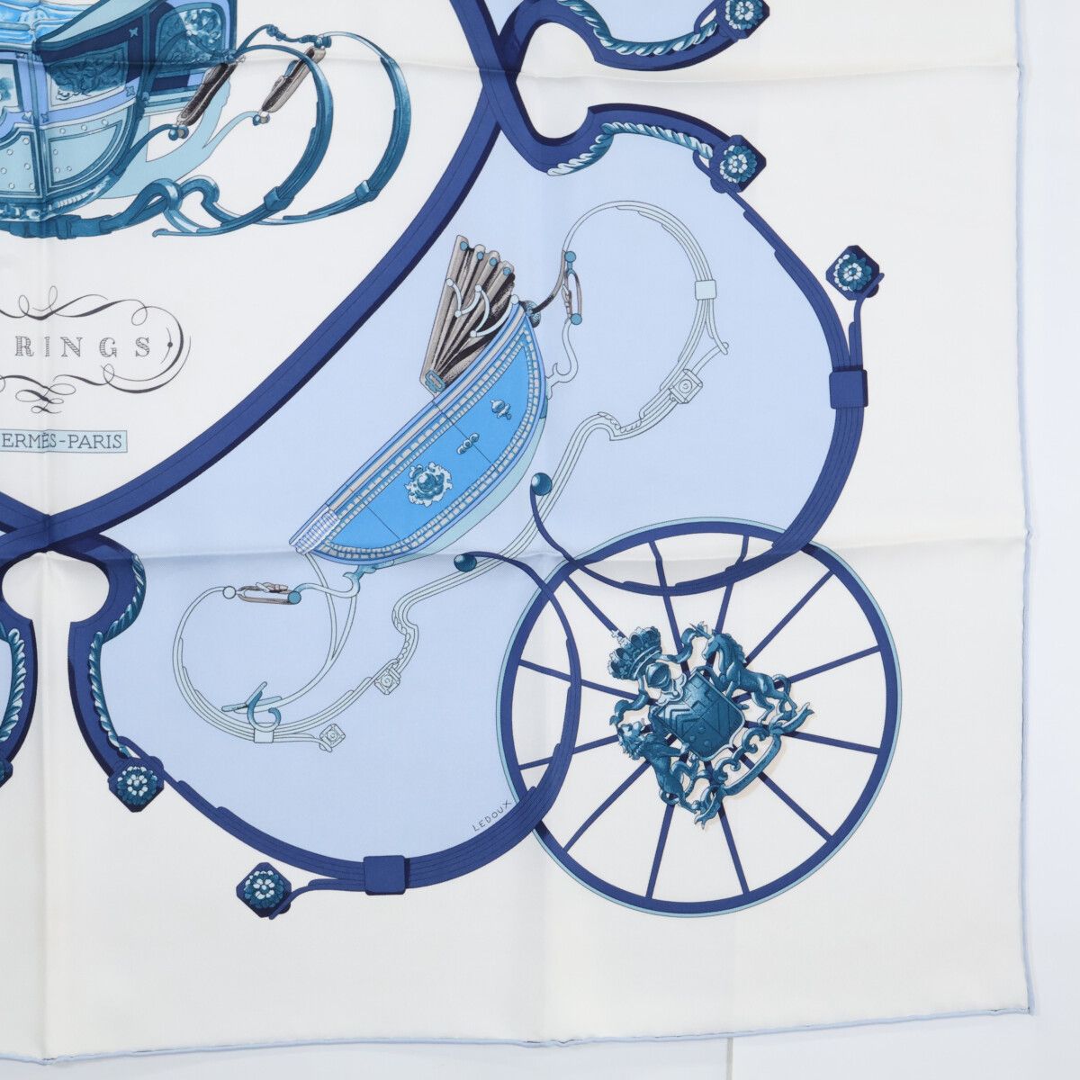 Hermes 36 Spring Silk Carre 90 Scarf — view 5