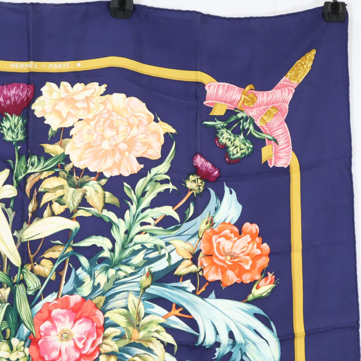 Hermes Regina Her Majesty the Queen Silk Carre 90 Scarf — view 3