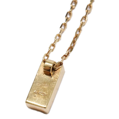 Celine Diamond Double Square Necklace — view 7