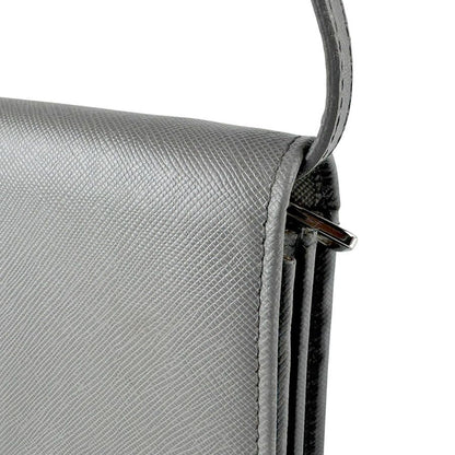 Prada Shoulder Wallet Gray — view 7