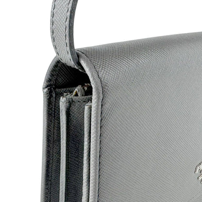 Prada Shoulder Wallet Gray — view 6