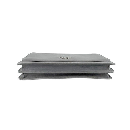 Prada Shoulder Wallet Gray — view 4
