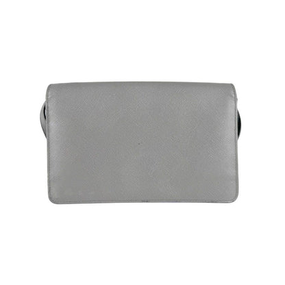 Prada Shoulder Wallet Gray — view 3