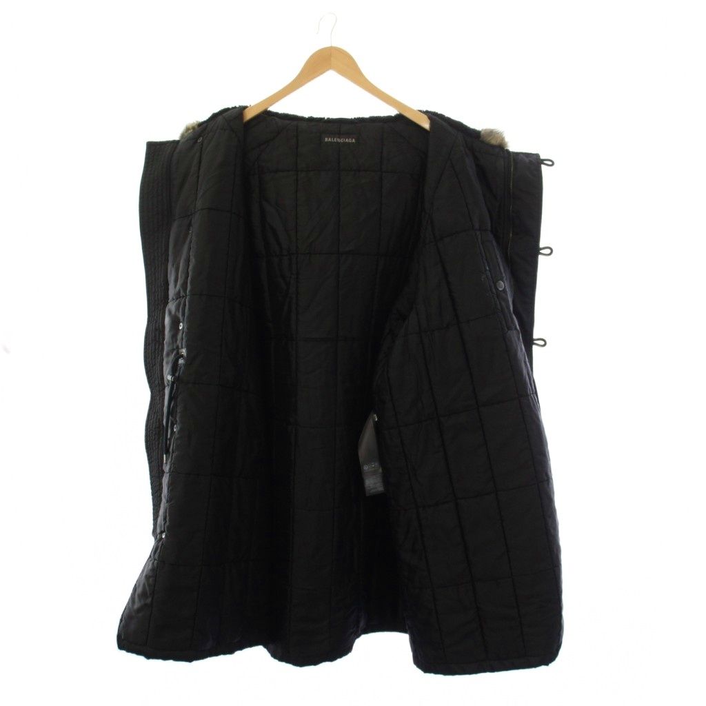 Balenciaga Military Jacket Mod Coat 44 Black — view 6