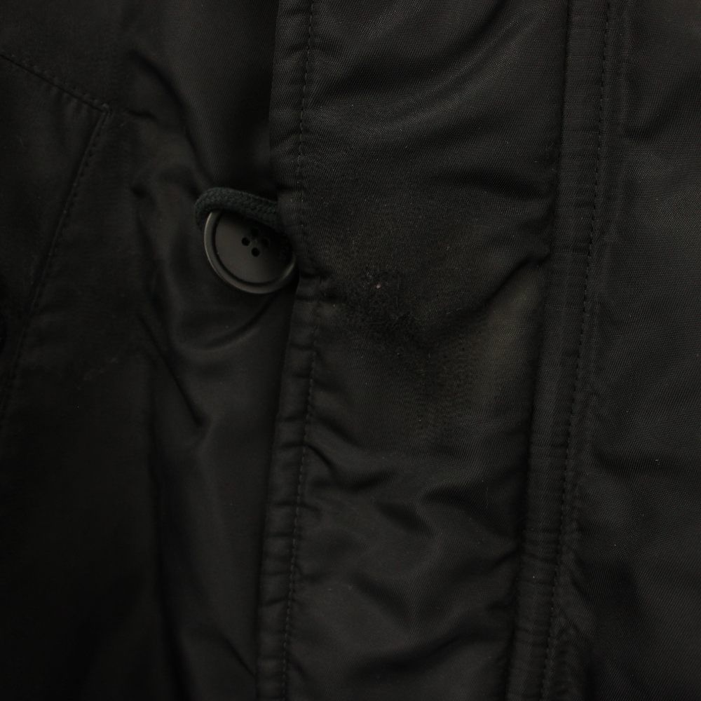 Balenciaga Military Jacket Mod Coat 44 Black — view 9