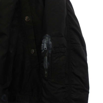 Balenciaga Military Jacket Mod Coat 44 Black — view 4