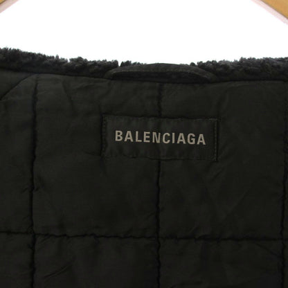 Balenciaga Military Jacket Mod Coat 44 Black — view 7