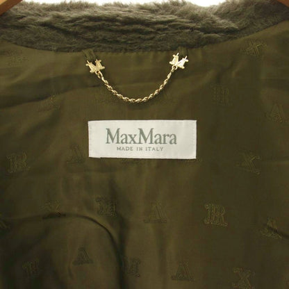 Max Mara Teddy Bear Poncho Cape SM Khaki — view 7