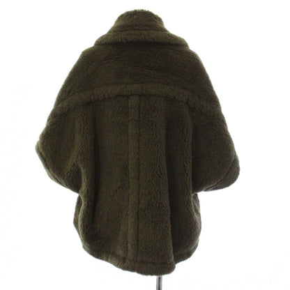 Max Mara Teddy Bear Poncho Cape SM Khaki — view 3