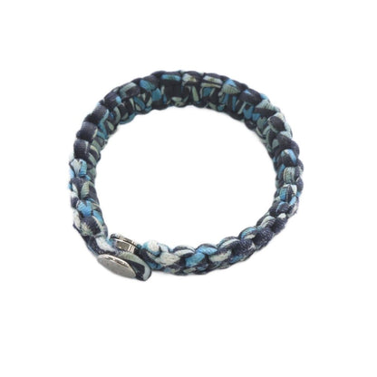 Hermes Sellier Series Kid Bracelet Blue — view 7