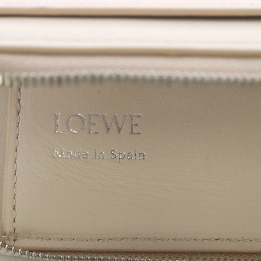 Loewe Zip Coin Purse Zip Around Leather Pink — view 3