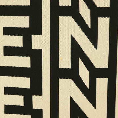 Fendi Tight Skirt Easy Mimore Long Logo All Over Pattern Bicolor 36 Black White — view 6