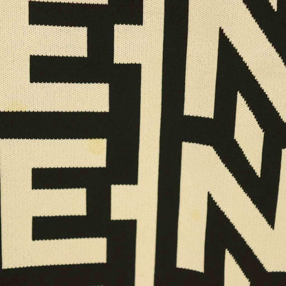 Fendi Tight Skirt Easy Mimore Long Logo All Over Pattern Bicolor 36 Black White — view 7