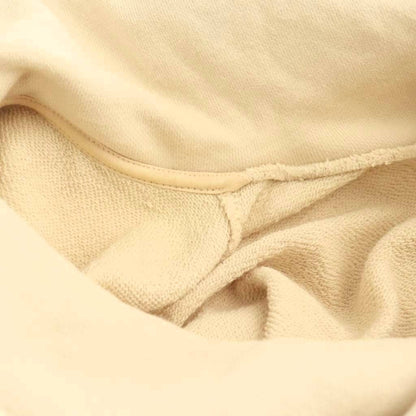 Celine Logo Pullover Hoodie Sweatshirt Long Sleeve XS Beige HS — view 6