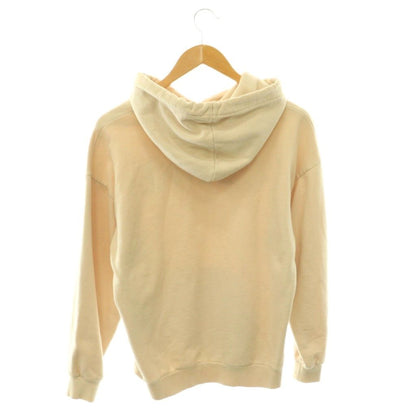 Celine Logo Pullover Hoodie Sweatshirt Long Sleeve XS Beige HS — view 2