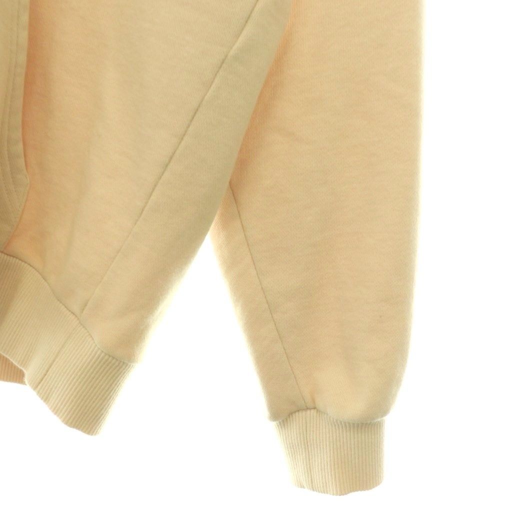 Celine Logo Pullover Hoodie Sweatshirt Long Sleeve XS Beige HS — view 4