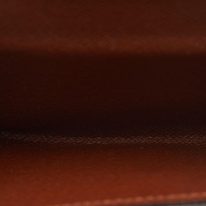 Louis Vuitton Monogram L'Adoree Card Case Coin Brown Leather — view 8