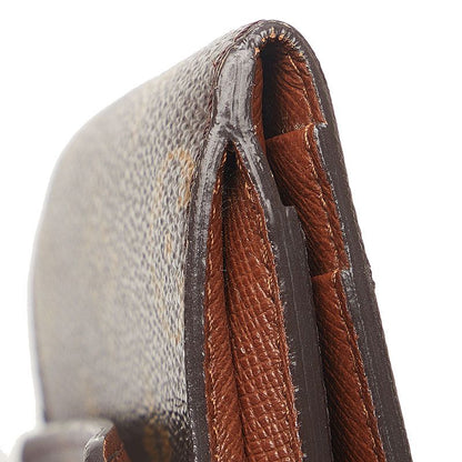 Louis Vuitton Monogram L'Adoree Card Case Coin Brown Leather — view 6