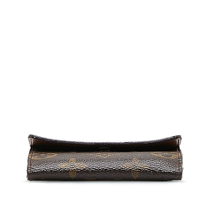 Louis Vuitton Monogram L'Adoree Card Case Coin Brown Leather — view 4