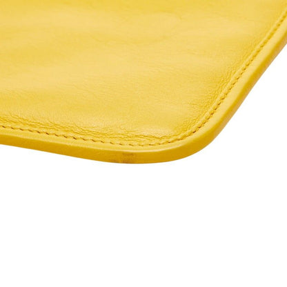 Loewe Anagram Shoulder Bag Yellow Leather — view 4