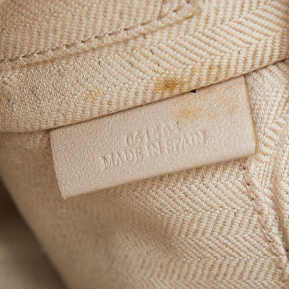 Loewe Anagram Shoulder Bag Yellow Leather — view 8