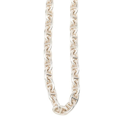Hermes Chaine D'ancre PM 46 Links Necklace Silver — view 3