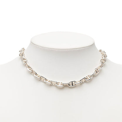 Hermes Chaine D'ancre PM 46 Links Necklace Silver