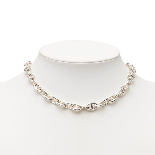 Hermes Chaine D'ancre PM 46 Links Necklace Silver