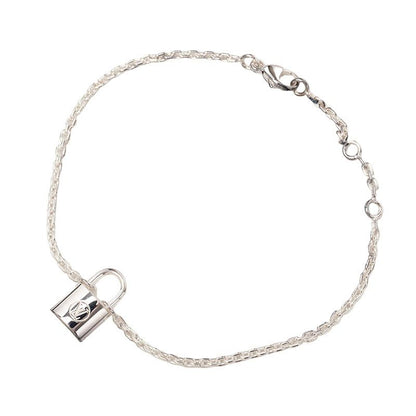 Louis Vuitton Lockit Bracelet Cadena Silver
