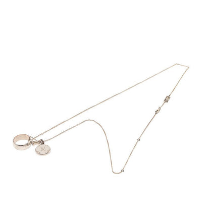 Louis Vuitton Monogram Ring Necklace Metal — view 2
