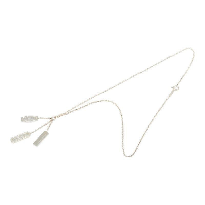 Tiffany & Co 3 Tag Element Necklace Silver — view 4