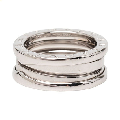 Bvlgari B-zero One Band Ring 48 18k White Gold — view 3