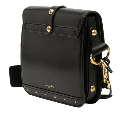 Dior Addict Crossbody Shoulder Bag Black Leather — view 2