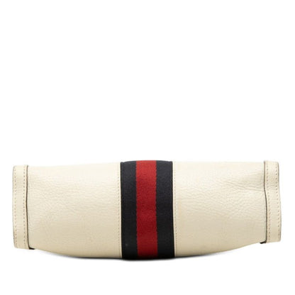 Gucci Ophidia GG Marmont Chain Shoulder Bag Beige Multicolor Leather — view 3