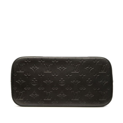 Louis Vuitton Monogram Matte Stockton Tote Shoulder Bag Noir Black Leather — view 3