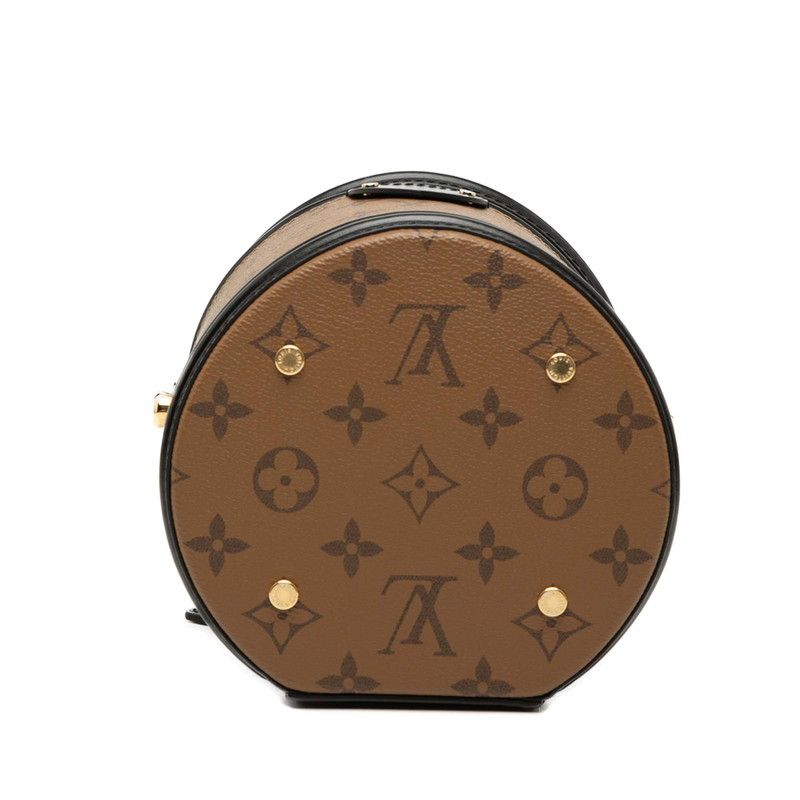 Louis Vuitton Monogram Reverse Cannes Vanity Shoulder Bag 2-Way Brown Leather — view 3
