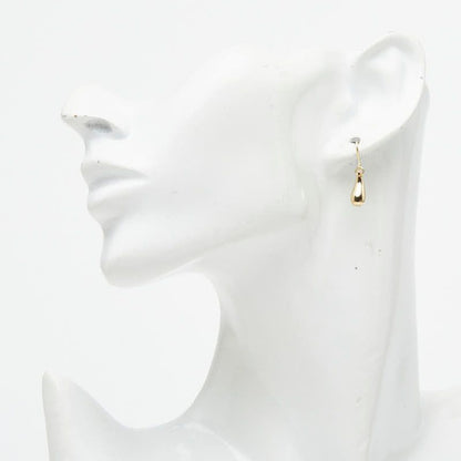 Tiffany & Co Elsa Peretti Teardrop Hook Earrings 18k Yellow Gold — view 5