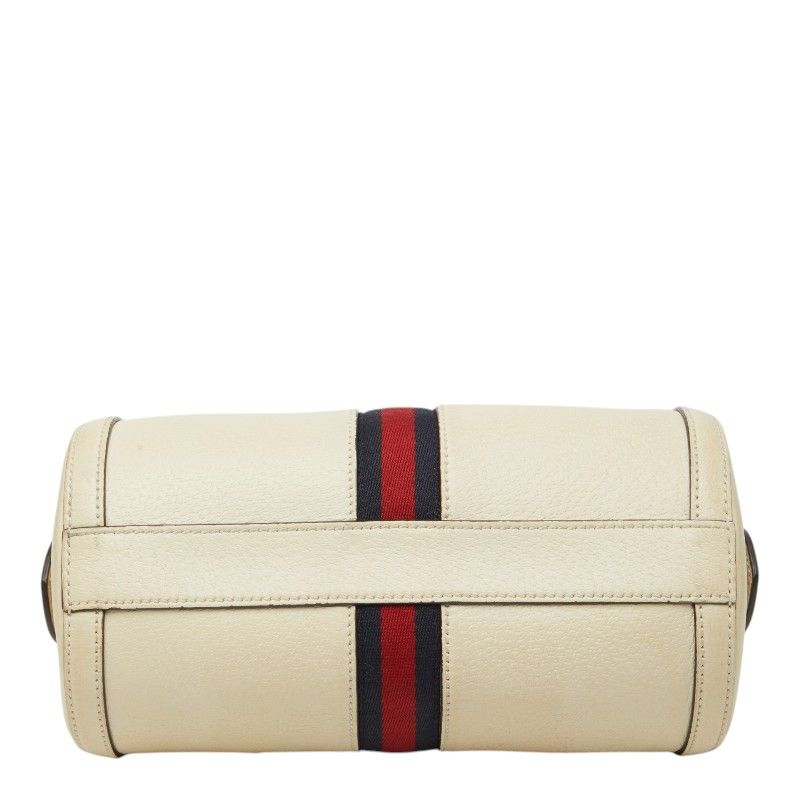 Gucci Ophidia Mini Boston Bag 2-Way Beige Leather — view 3