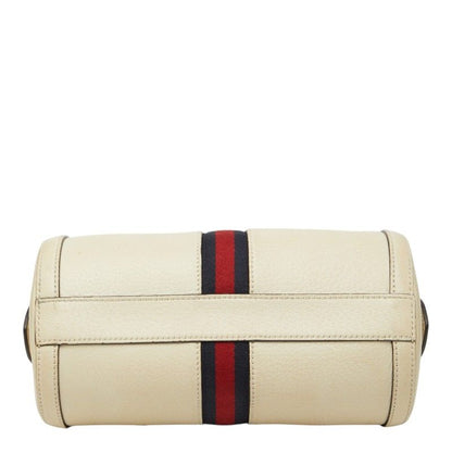 Gucci Ophidia Mini Boston Bag 2-Way Beige Leather — view 3