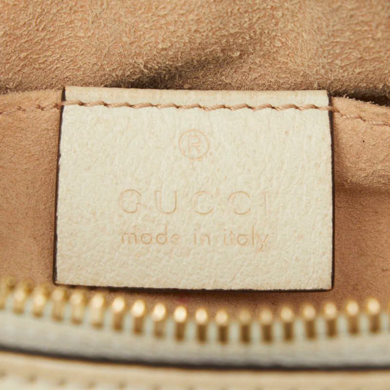 Gucci Ophidia Mini Boston Bag 2-Way Beige Leather — view 9