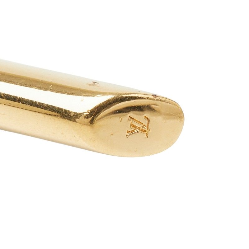 Louis Vuitton Ring M Gold Silver Plated Metal — view 6