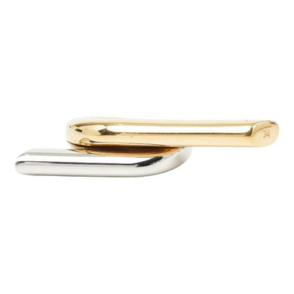 Louis Vuitton Ring M Gold Silver Plated Metal — view 4