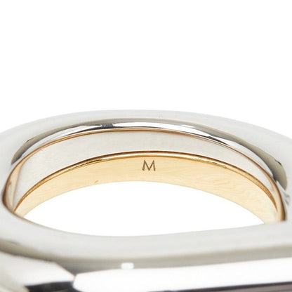 Louis Vuitton Ring M Gold Silver Plated Metal — view 7