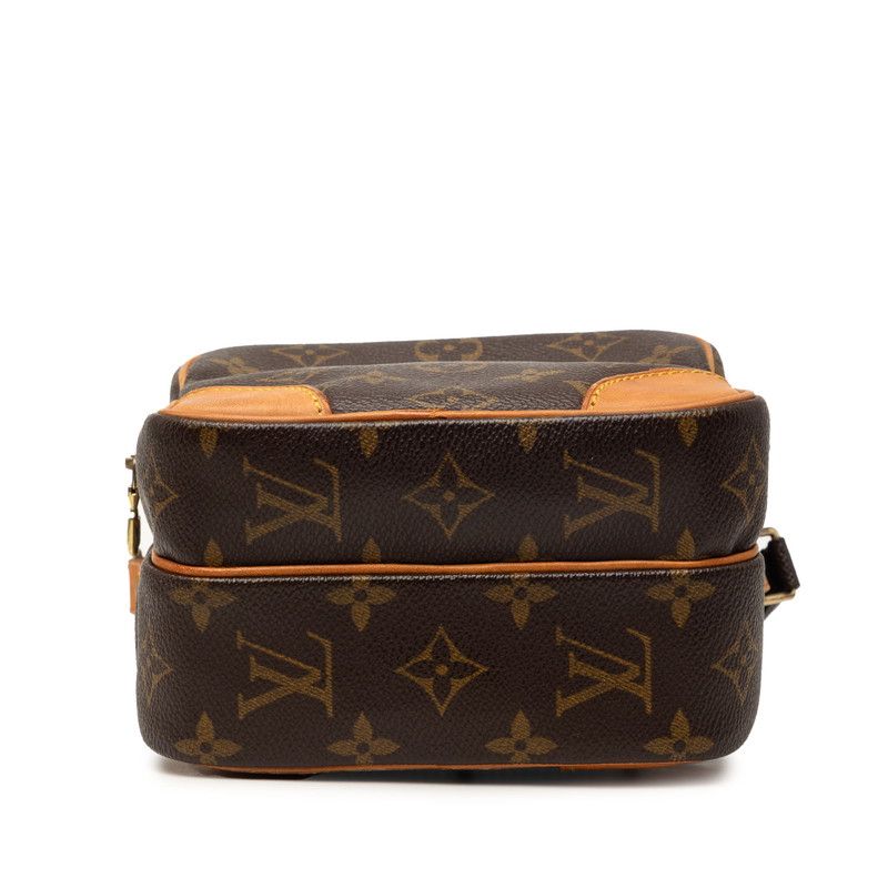 Louis Vuitton Monogram Amazon Crossbody Shoulder Bag Brown Leather — view 3